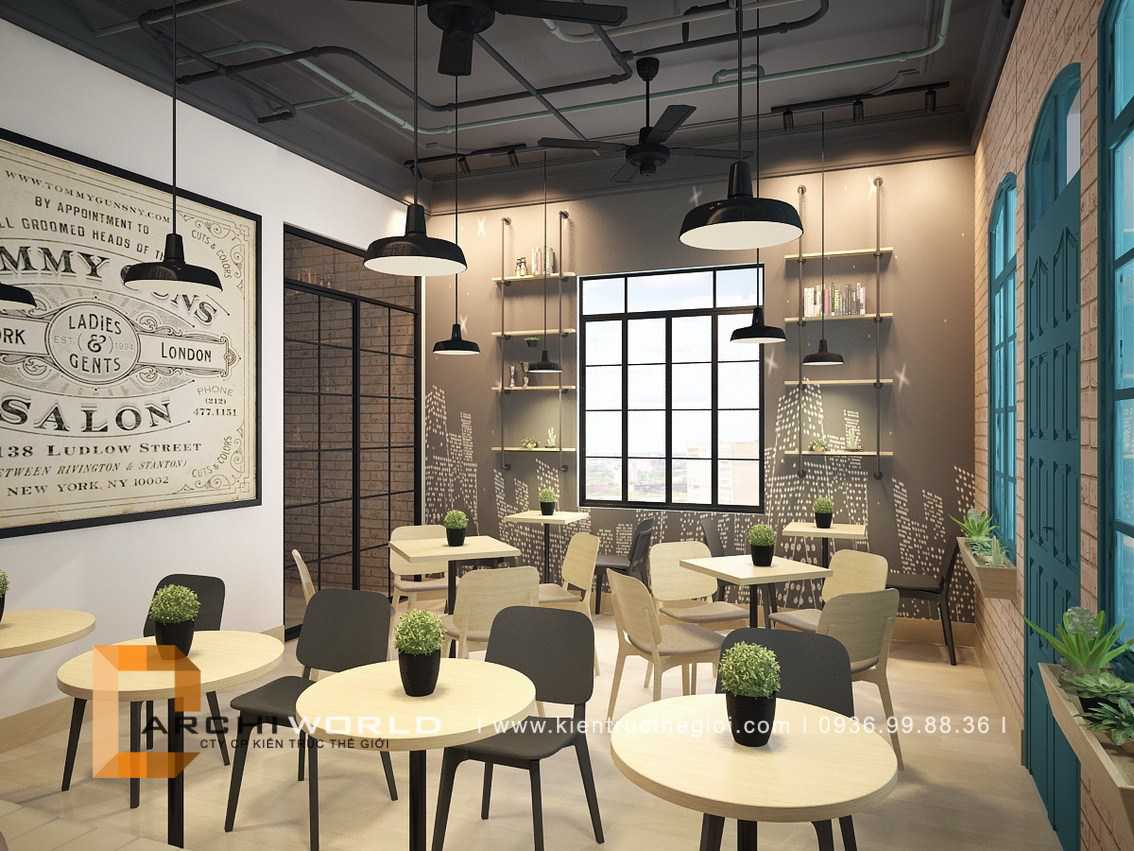 thiết kế quán trà sữa đẹp ding tea hà đông